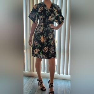 Diane Von Furstenberg Floral Wrap Dress